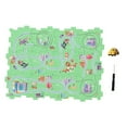 thumbnail image 2 of Juego de rompecabezas de pista, juego de bricolaje, juguete educativo preescolar, rompecabezas de pista para Ciudad 13PCS, 2 of 9