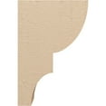 thumbnail image 3 of 7"W x 14"D x 21"H Classic Ridgewood Rough Cedar Woodgrain TimberThane Corbel, Primed Tan, 3 of 6