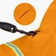 thumbnail image 2 of Impermeables para perros grandes con capucha y tira reflectante, chaqueta impermeable tipo poncho., 2 of 6