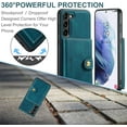 thumbnail image 6 of for Galaxy S23 5G Case PU Leather Wallet Case Detachable Magnetic Back Card Pockets Shockproof Protective Cover for Samsung Galaxy S23 5G 2023 (Blue), 6 of 12