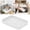 White, variant on Large Rabbit Litter Box Trainer, Potty Corner Toilet Pet Pan for Adult Hamster, Ferret, Galesaur, Bunny and Other Small Animals, Easy Clean Cage Litter Tray,Pink