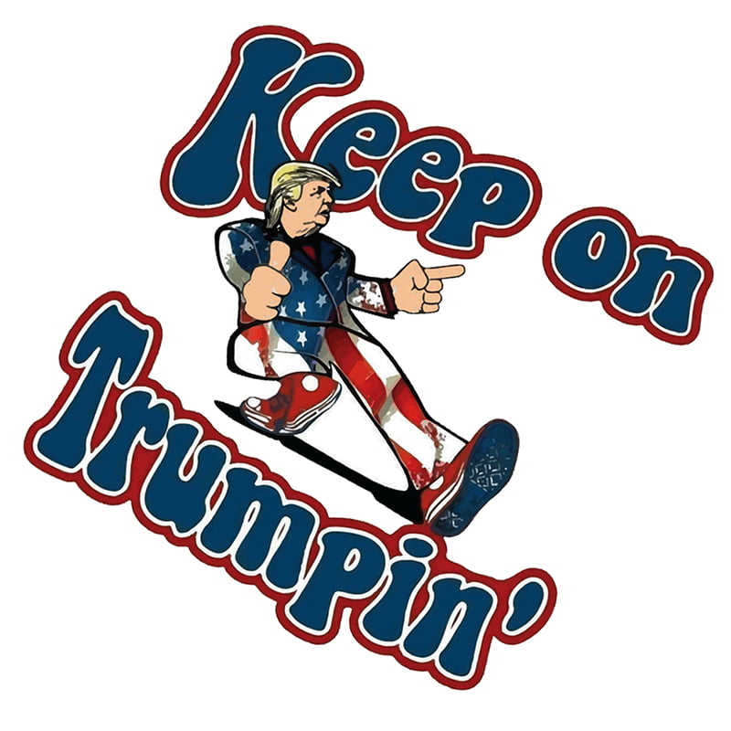 6 Pack Keep On Trumpin Sticker Decal Donald Truck Patriotic POTUS Deplorable Car 