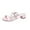 Pink Sandals for Women, variant on Hopeusnice Women's Sandals Non-Slip Breathable Block Heel PU Materials Summer Shoes Soft Trendy Open Toe Sandals Shoes for Beach Flexible Walking Shoes Pink 37