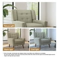 thumbnail image 6 of Dreamsidea Accent Chairs Set of 2 for Living Room Beige, 6 of 7