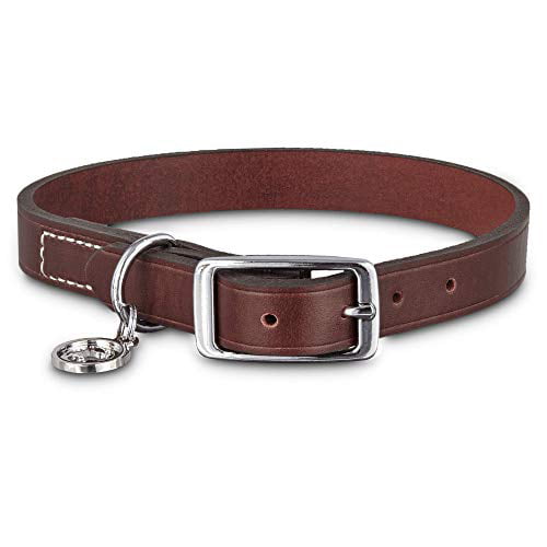 15 Mahogany Premium Leather Standard Collar 