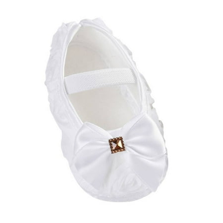 

Baby Girl ShoesToddler Pre-walker Shoes Rose Flowers Bow Princess Newborn Baby Soft Sole Shoes First Walkers