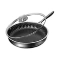 thumbnail image 4 of simhoa Fry Pan Multifunctional Round Kitchen Cookware for Household Apartment Hotel 32CM, 4 of 8