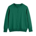 thumbnail image 5 of Hessimy Baby Boys Girls Fall Cable Knit Sweater Long Sleeve Solid Knitwear Tops Toddler Casual Warm Autumn Winter Pullovers Clothes 0-3m (Dark Green,4-5 Years), 5 of 5
