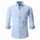 thumbnail image 1 of Camisas de vestir para hombre, camisa de manga larga de corte regular para hombre, 1 of 5