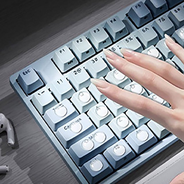Stickers 2 - Silicone Keyboard Cover Sticker for Keyboard Typing Reusable Clear Raised Keyboard Sticker for and Tech Accessories