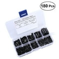 thumbnail image 4 of KALLORY 180Pcs Screw Spacers Hardware Nuts for PC Board and DIY Hobby in 5.1x2.6x0.8in Size, 4 of 8