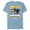 Ocean Blue, variant on Best Vacation in the Galaxy Family Group Trip 2025 - Short Sleeve Blended T-Shirt for Adults - Customized-Purple