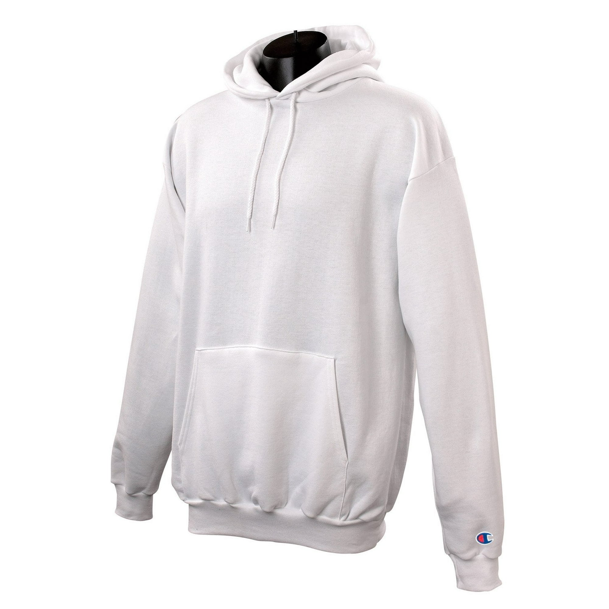 Champion S700 Powerblend Hooded Sweatshirt White XL