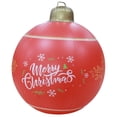 thumbnail image 6 of Houderco Large Christmas Baubles Plastic Red For Christmas 1Pack 25.6x23.6in, 6 of 8