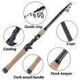 thumbnail image 4 of Sougayilang Cork Handle Fishing Rod Portable Telescopic Pole Carbon Fiber Spinning Casting Rod, 4 of 8