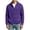 Purple, variant on Josdec Men Waffle Knit Lapel Cardigan Jacket, Solid Color Long Sleeve Button Front Outerwear, Casual Fall Winter Layering Tops S-5XL