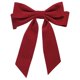 thumbnail image 1 of Pinza para el pelo con lazo negro y rojo: un complemento elegante y atemporal para tus peinados recogidos, 1 of 5
