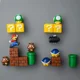 thumbnail image 5 of Juego de pegatinas para refrigerador de Super Mario, figura de Mario de dibujos animados, imán decorativo tridimensional para puerta de refrigerador, juguete de regalo para niños, 5 of 5
