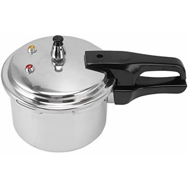 3 Liter Mini Aluminum Pressure Cooker 18cm Deep Pot Kitchen Cookware Compatible With Gas Stoves