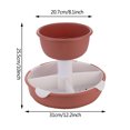 thumbnail image 2 of WREESH 1PC Kitchen Sink Hot Pot Basket Multifunctional Household Rotating Hot Pot, 2 of 2
