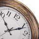 thumbnail image 4 of 12-inch retro wall clock, vintage round decorative wall clock, silent, 4 of 5