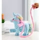 thumbnail image 4 of Correa electrónica para mascotas, ángel, caballo, muñeco de peluche que camina y canta, regalo para niños, color rosa, 4 of 11