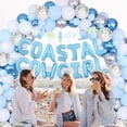 thumbnail image 2 of Coastal Cowgirl Bachelorette Decorations, Western Cowgirl Balloons Garland Kit with Coastal Cowgirl Balloon Banner, Foil Fringe for Last Toast On The Coast Bach Party Supplies, 2 of 6