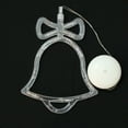 thumbnail image 5 of CIMAXIC Christmas Lights 10 LED Hanging Window Light with Suction Cup Battery Operated Window Hanging Decor for Indoor Lighting Xmas Party Decoration (Bell Style + Pure White Light), 5 of 5