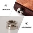 thumbnail image 3 of 2pcs Pickup Tail Pin Caps Endpin Tip Strap Buttons Replacement Guitar Accessories, 3 of 8