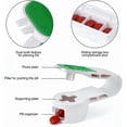 thumbnail image 2 of Portable pill popper pill extractor tool, tablet pill blister pack opening aid tool, suitable for the elderly and individuals, easily remove pills from blister packaging (2 pieces), 2 of 4