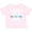 AD-Pink, variant on Easter Hanging with My Peeps Pastel Bunnies Boys or Girls Toddler T-Shirt