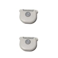 thumbnail image 4 of Toystoory Removedor de pelusas de mano Sofá Alfombras Rodillo de tela Muebles Herramienta de eliminación de pelo para mascotas Suministros de gris blanco 2piezas, 4 of 6