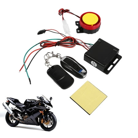 YMIKO Motorcycle Bike Anti-theft Security Alarm System Remote Control