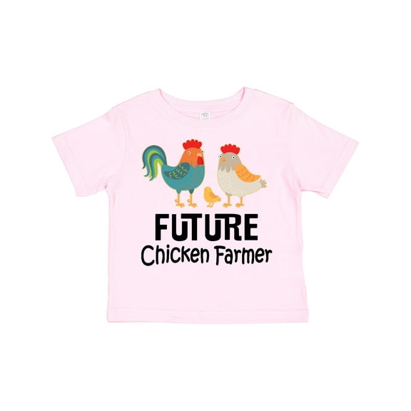 Inktastic Future Chicken Farmer Childs Boys or Girls Toddler T-Shirt