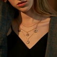 thumbnail image 6 of Ausyst Necklace for Women Women's New Multilayer Cute Animal Cat Claw Long Three Layer Pendant Necklace Jewelry for Women on Sale Clearance, 6 of 6