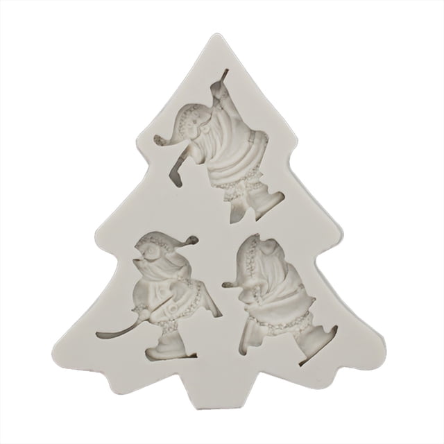 Less Than 5 Cake Mould Christmas Series Christmas Tree Snowflake Decoration Christmas Silicone Tools and Other Modeling Cake Silicone Decoration Tools DIY Party Supplies