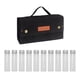 thumbnail image 1 of Toystoory Bolsa de especias portátil marrón para barbacoa, juego de bolsas de lona con barbacoa cifrada de 16 seguridad, Camping portátil Kits de desorden para acampar Negro, 1 of 6
