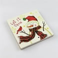 thumbnail image 3 of Casa De Navidad Tablón De Madera Letreros Decorativos Respetuoso Con El Medio Ambiente Muñeco De Nieve Arte De La Pared Decoración Fácil De Instalar De Pared Colgante De Alta Durable Minnieouse HA026351-01, 3 of 7