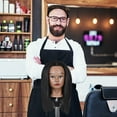 thumbnail image 4 of LHWEN Training Head Hairdresser Cosmetology Mannequin for Hairstyle Practice Real Hair Manikin Training Head with Clamp Holder Natural Black 14-16 Inches Perfect for Hairdressing Styling Cutting, 4 of 5