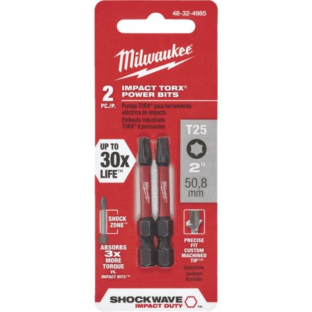 UPC: 0045242249367 | T25 2BT SHOCKWAVE BIT