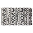 thumbnail image 1 of 30x17 Boho Small Rug in Absorbent Modern Geometric Design - Non-Slip Black/White Door Mat Door Mat for Entryway Kitchen Living Room or Bedroom, 1 of 6