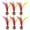 6PC, variant on 3PC Wear-Resistant Badminton Shuttlecocks for Kids Outdoor and Indoor Play Interactive Children Toys to Improve Coordination and Motor Skills