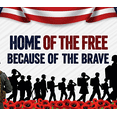 thumbnail image 4 of Patriotic Design Veteran Appreciation Military Honor Banner for Memorial Day Veterans Day Independence Day, 4 of 7