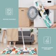 thumbnail image 6 of Pioneer Flower Floral Print Pattern Kitchen Rugs Sets Of 3,Kitchen Runner Rugs Non Skid Washable,Decorative Kitchen Floor Mats for Kitchen,Sink,Laundry,17"x30"+ 17"x47" + 17"x59", 6 of 6