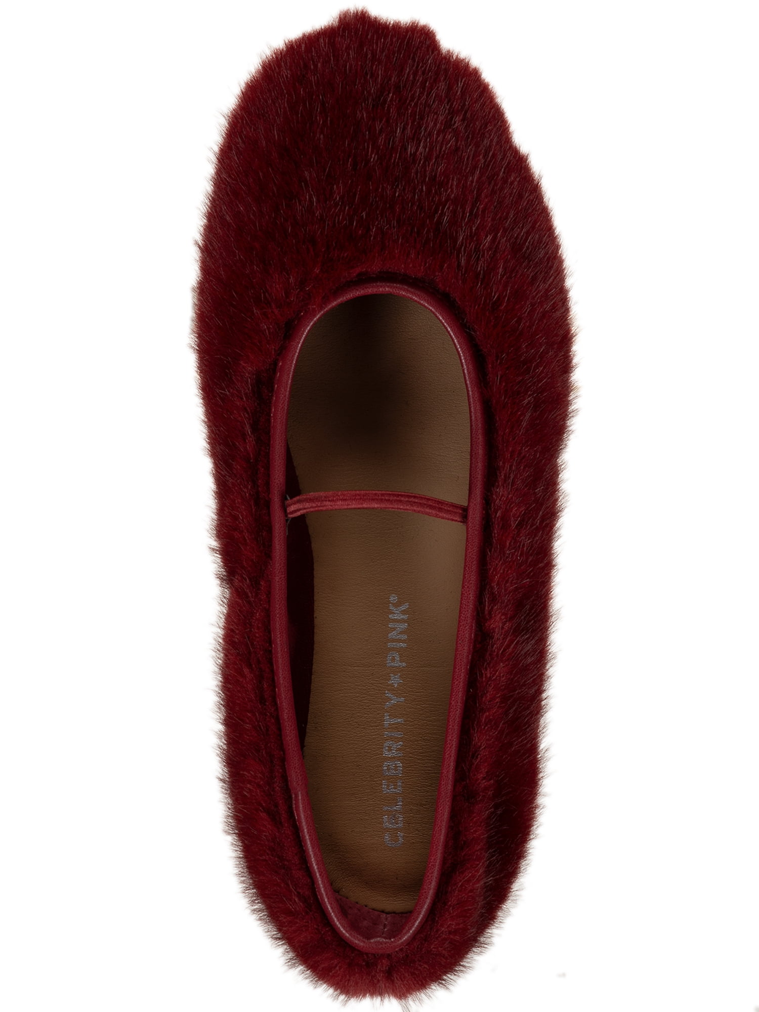 Celebrity Pink's Womens Kelsie Plush Ballet Flat