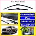 thumbnail image 2 of Car Wiper Blades For GWM Poer Great Wall Pao P Series Cannon Ute Ruman and Sucan 2019 2020 2021 2022 Windscreen Car Accessories, 2 of 7