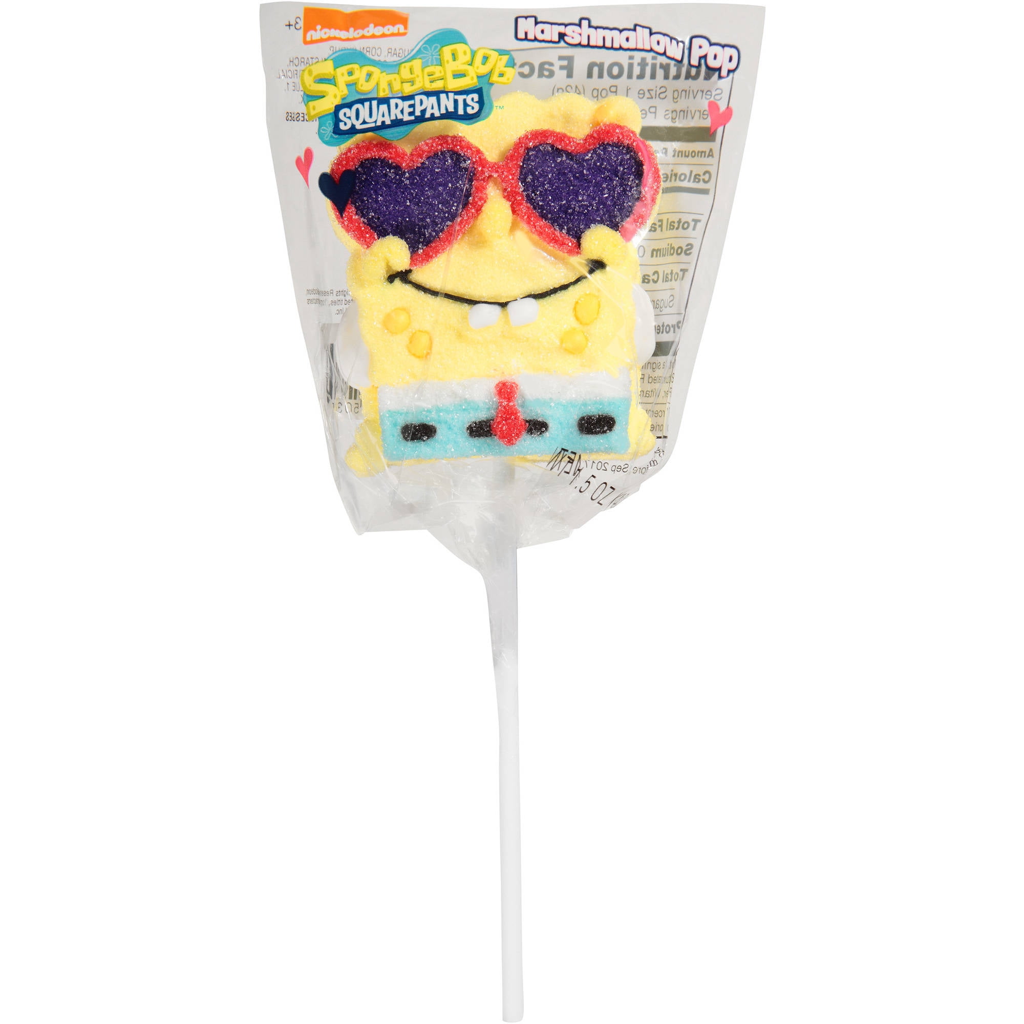 Frankford Nickelodeon's Spongebob Squarepants Marshmallow Pop, 1.5 Oz.