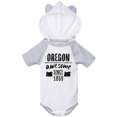 

Inktastic Oregon Awesome Since 1859 Gift Baby Boy or Baby Girl Bodysuit