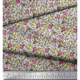 thumbnail image 3 of Soimoi Rayon Fabric Wine & Beer Beverages Print Fabric by Yard 56 Inch Wide, 3 of 3