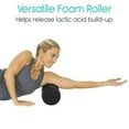 thumbnail image 5 of Vive High-Density Round Foam Roller 12” - for Back, Legs, Exercise and Muscle Massage, 5 of 11